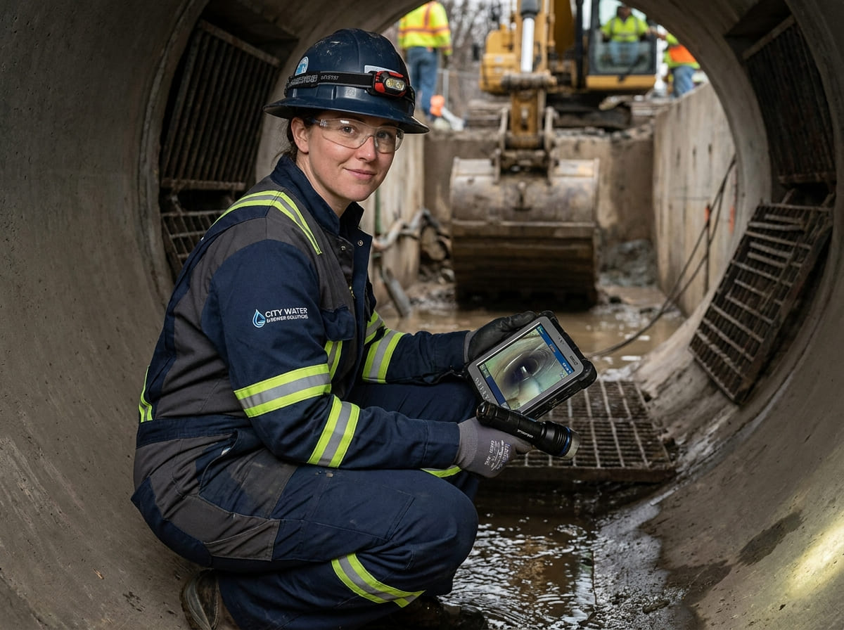 Sewer Line Inspection & Replacement in Elkton